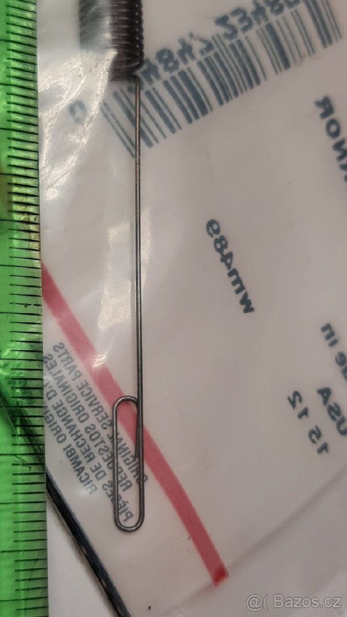 Pružina karburátoru sekačka,NOVÁ,vč.pošt. - 4