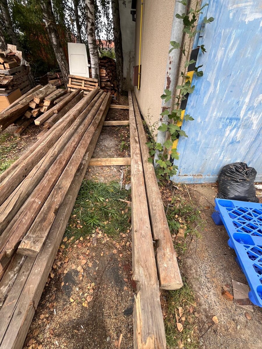 Prodáme použité trámy různých délek - 4