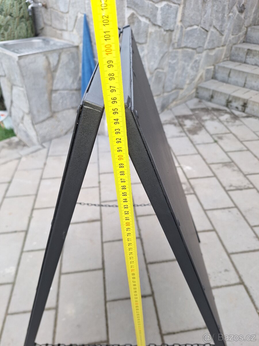 Reklamní kovová oboustranná tabule - 4