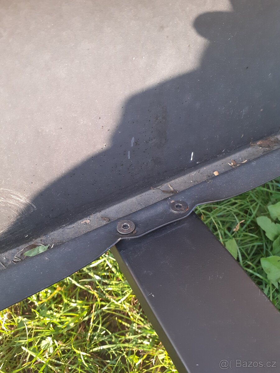 Kovová postel, dvoulůžková 140x200 - 4