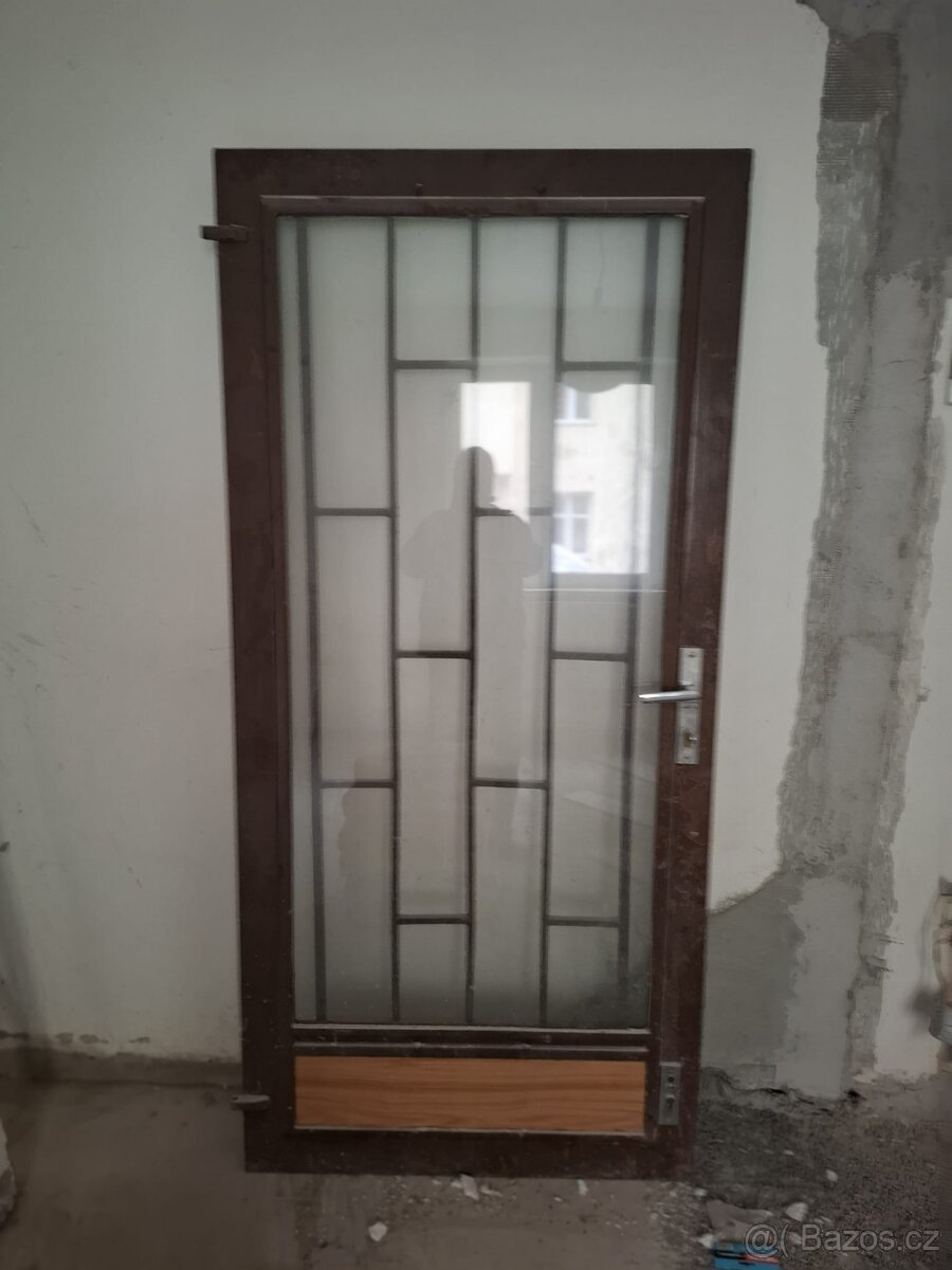 Prosklené kovové dveře - 4