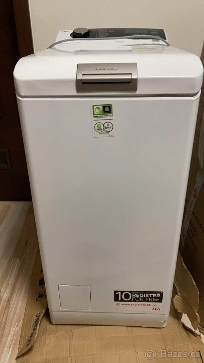 Pračka AEG s parním programem (vrchem plněná) - 4