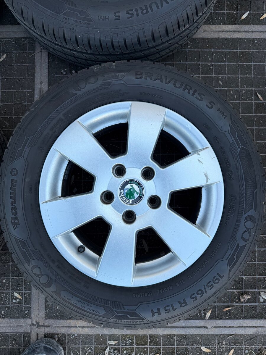 ALU disky Škoda 5x112 - 4
