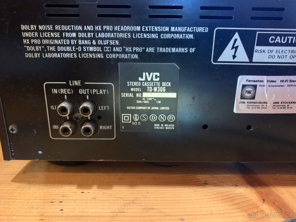 JVC TD W 306 - 4