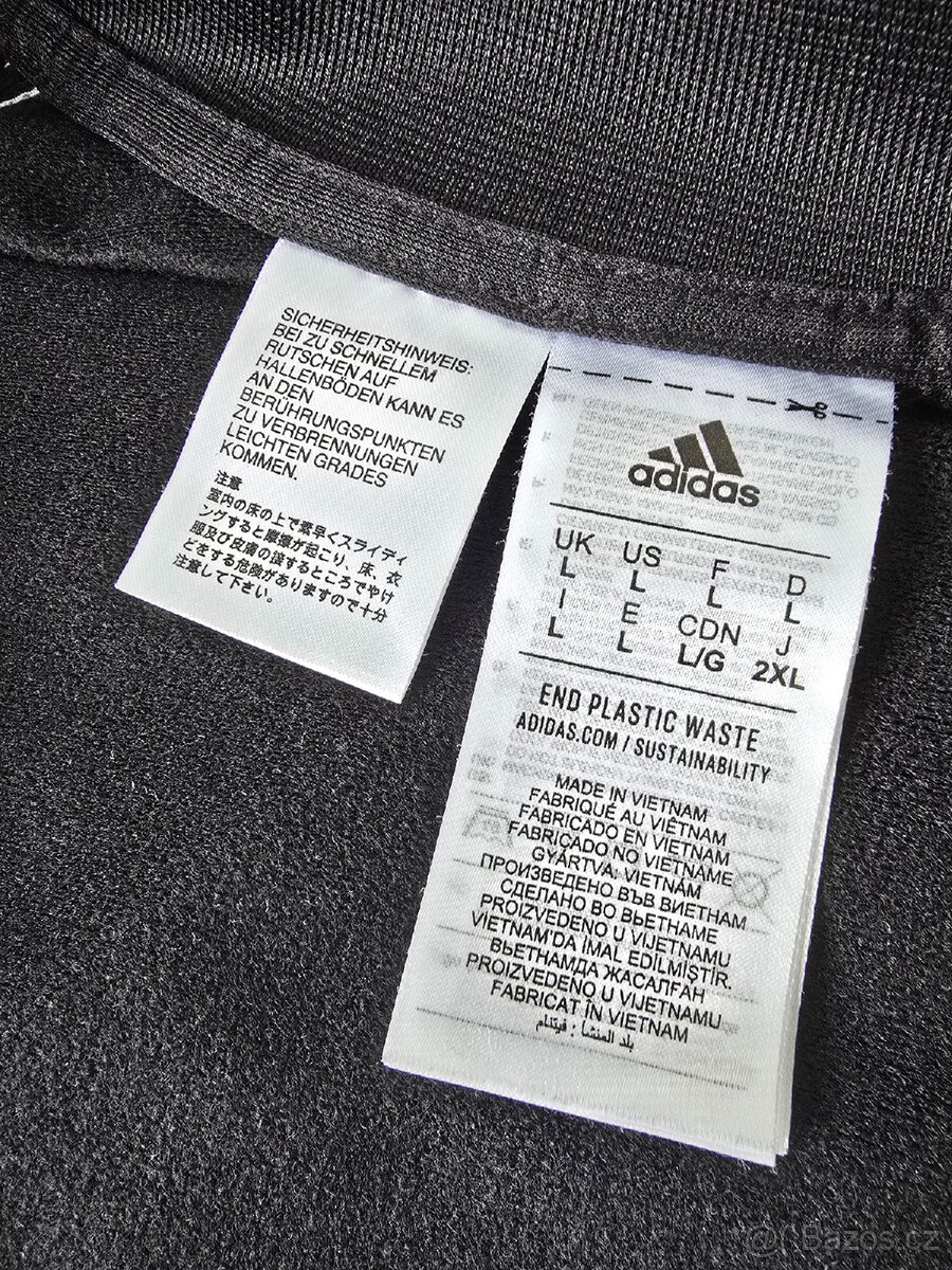 Nová černá mikina Adidas - 4