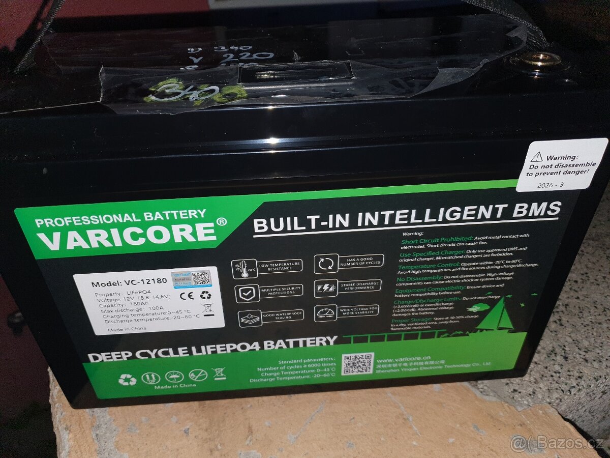 Baterie lifepo4 12V a 180ah - 4
