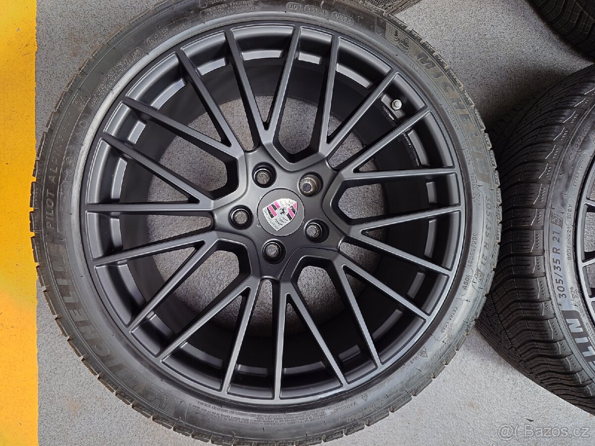 Porsche Cayenne lll zimní sada originálních kol 21r - 4