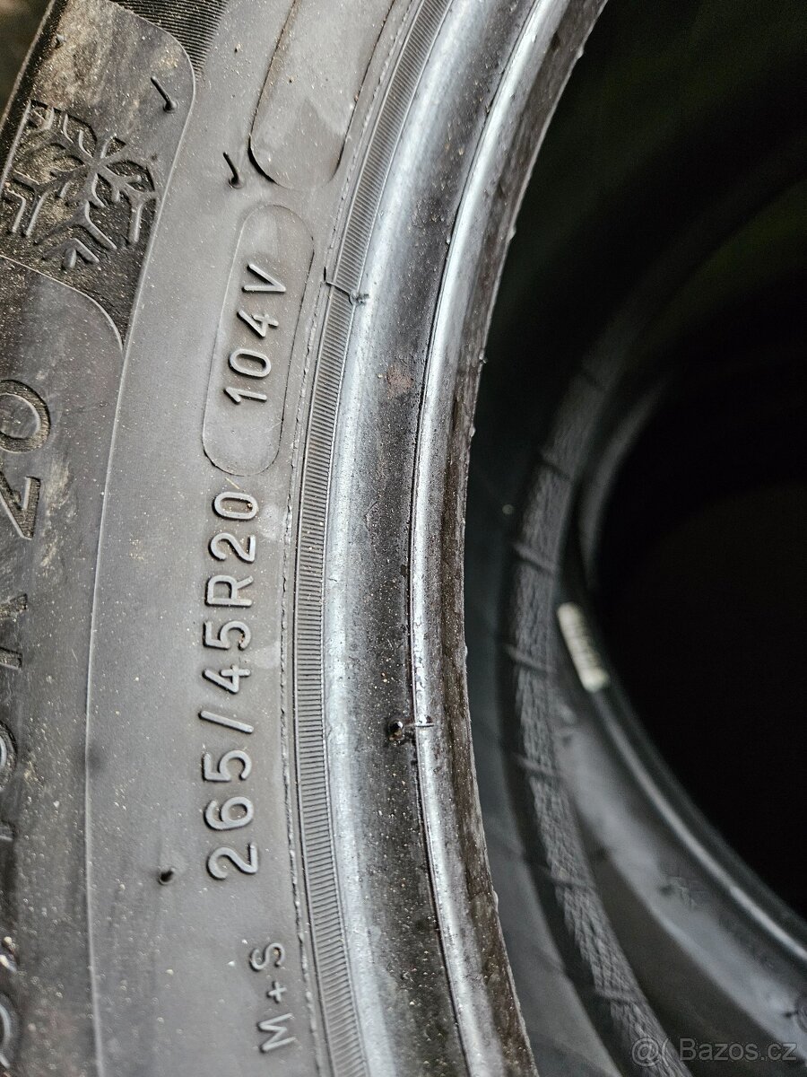 265/45R20 104V Michelin Pilot Alpin5 SUV 2ks 5mm - 4
