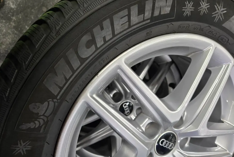 17 AUDI A4 A6 ET28 6.5J 5X112 MICHELIN 225/55 R17 - 4