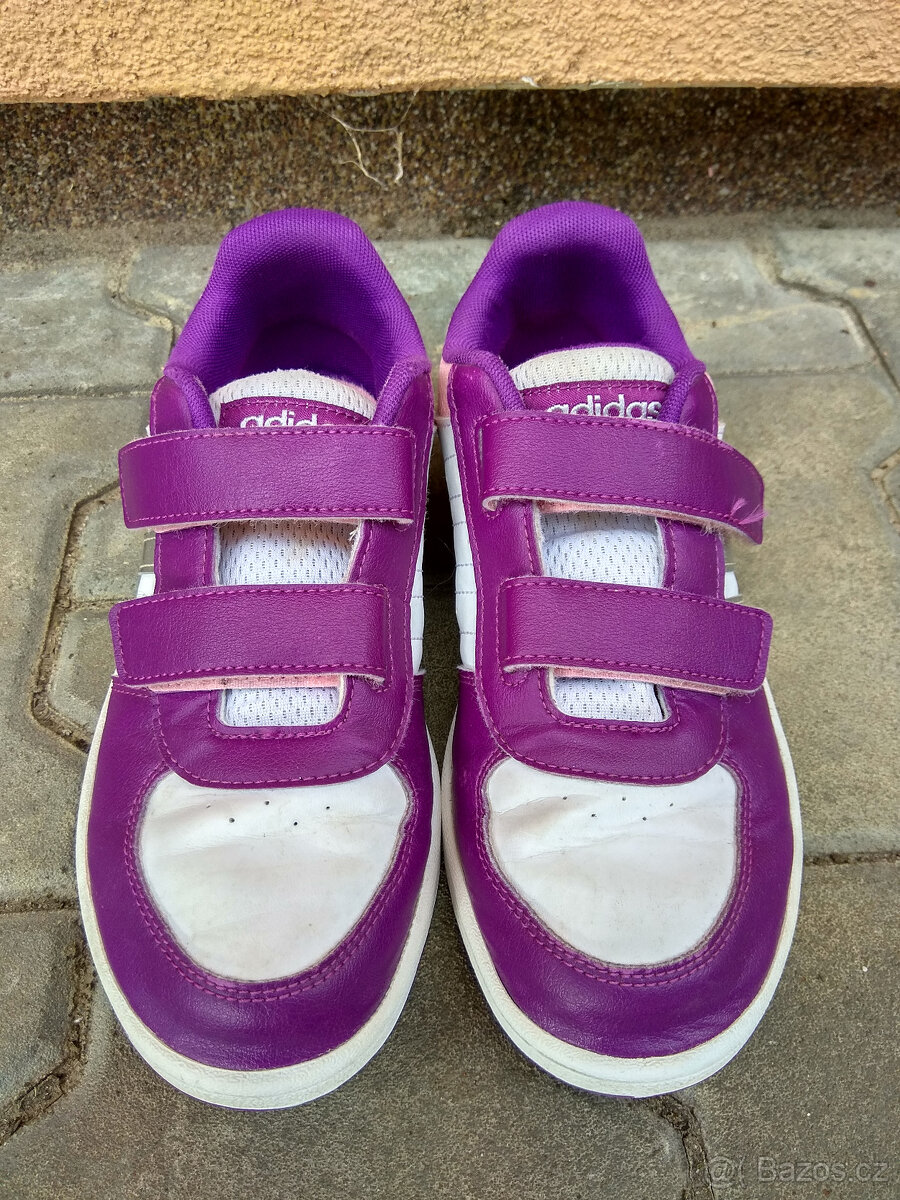 Dětské kožené tenisky ADIDAS vel. 35 - 4