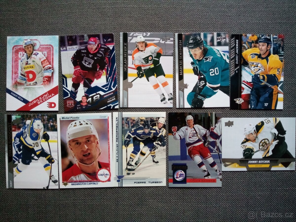 MIX hokejových karet 50ks. - 4