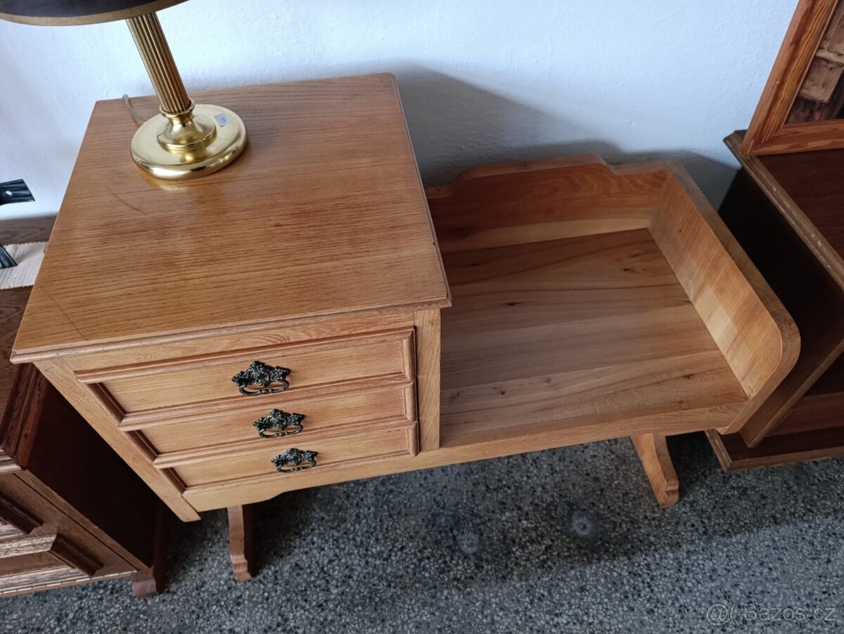 Rustikální lavice, botník, masív, Nábytek Spříběhem - 4