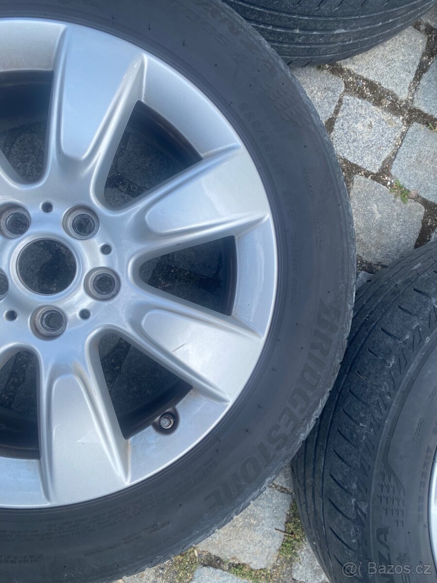 Alu sada originál mini, BMW plus pneu 225/55/17 - 4