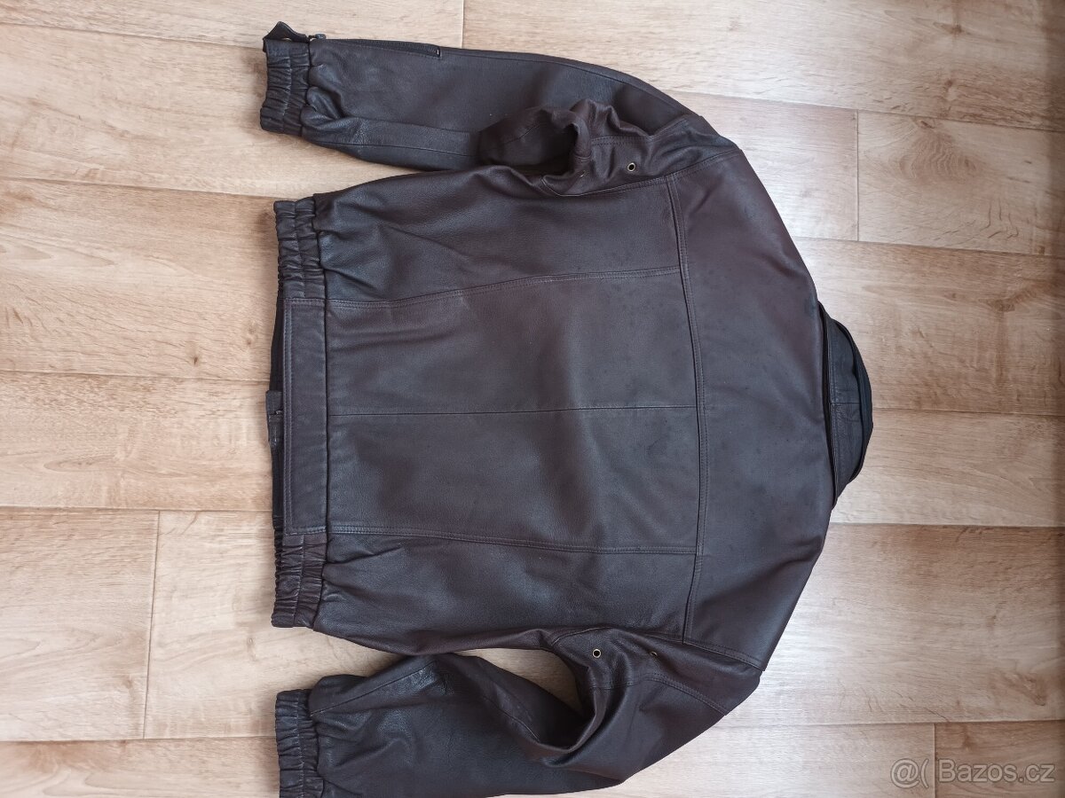 Kožená pánská bunda XXL - 4