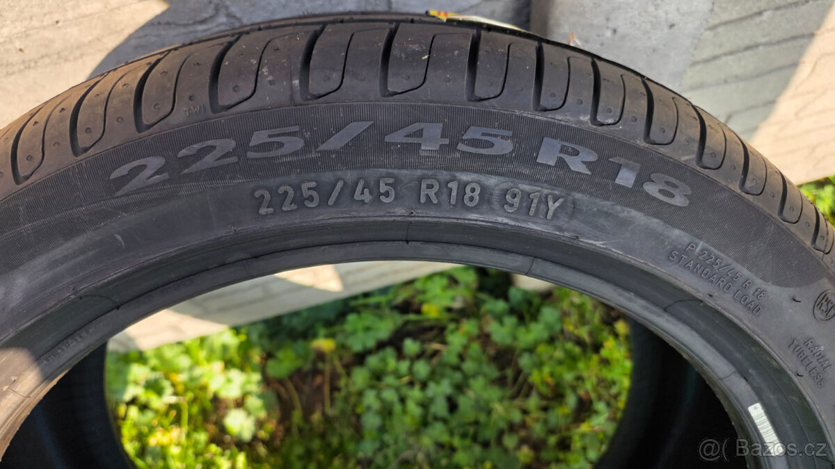 Letní pneumatiky Pirelli Cinturator P7 225/40 R18 Nové - 4