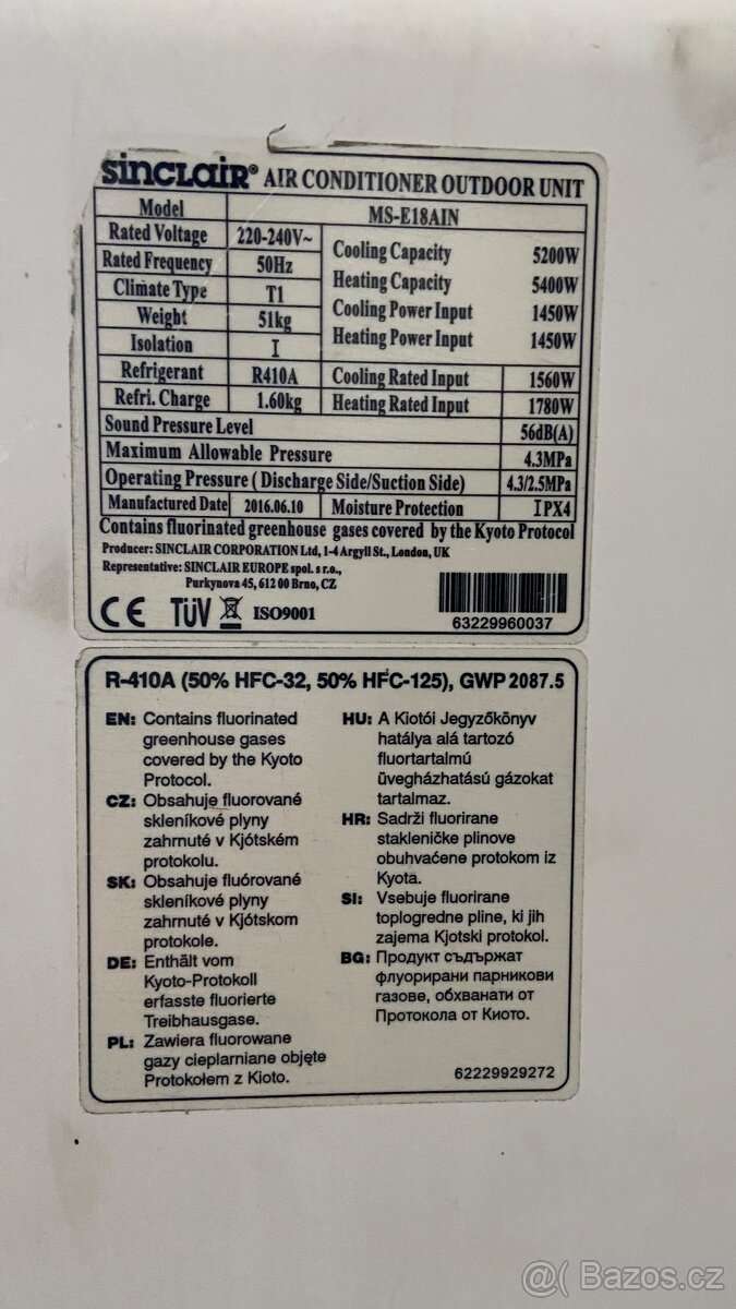 Klimatizace Sinclair - 4