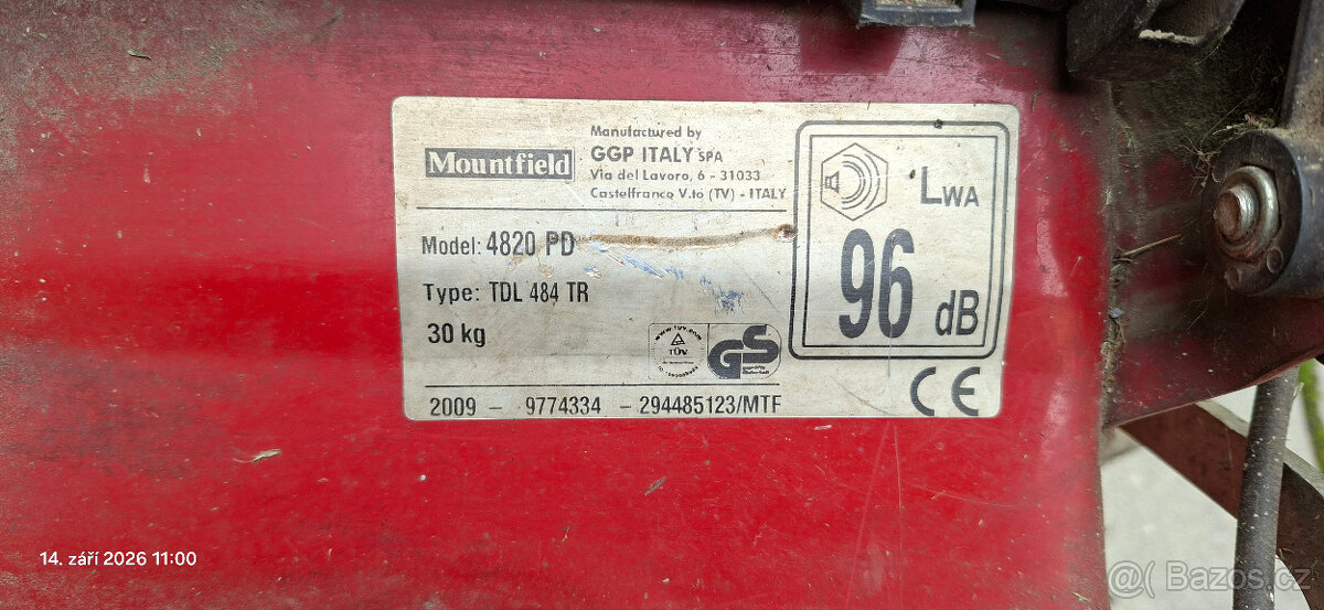 Benzínová sekačka - na ND - 4