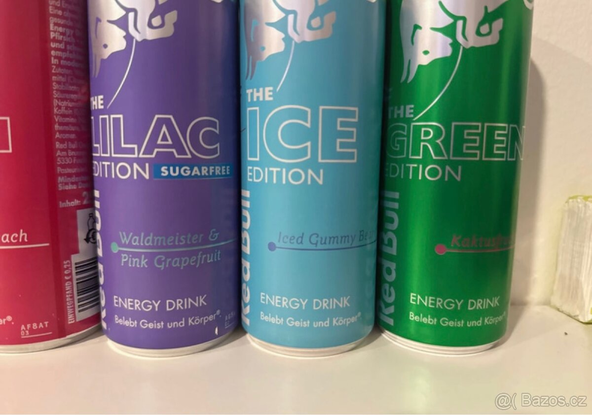 Red bull příchutě ze zahraničí a limitované edice - 4