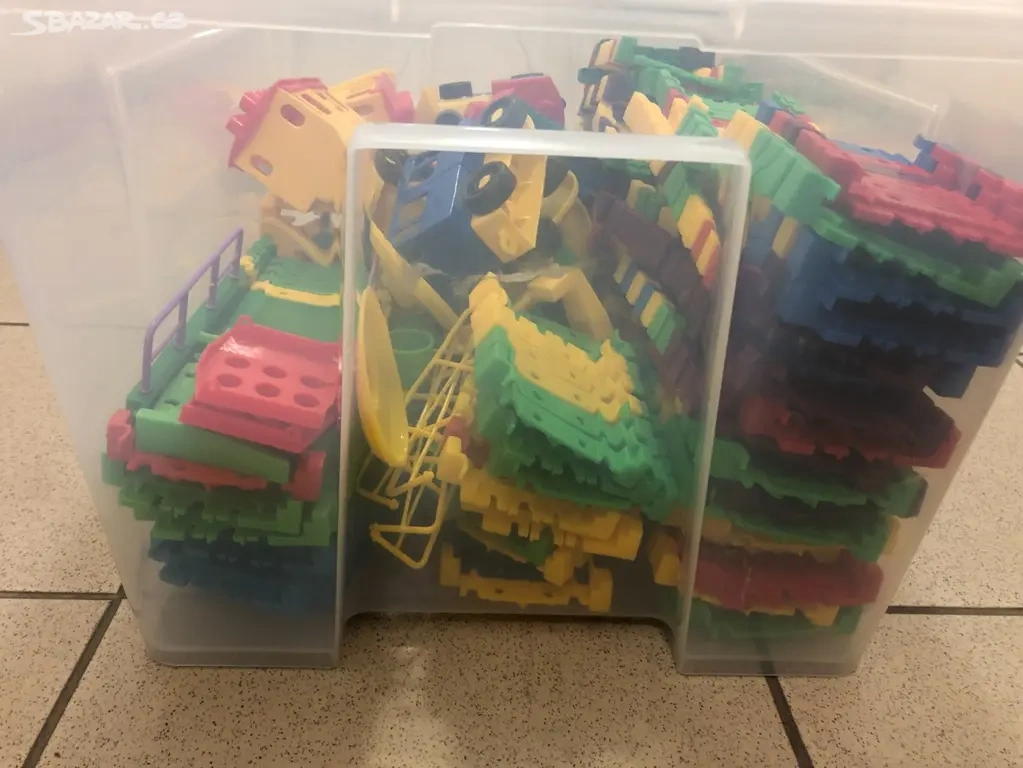 Dětská stavebnice - vláček a koleje - 4