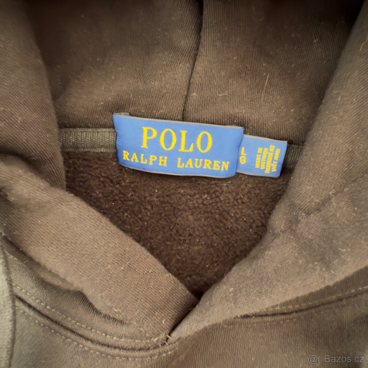 Ralph Lauren Polo černá dámská mikina s medvědem | vel. L - 4