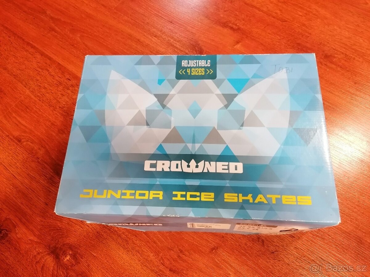 Lední brusle, dětské vel. 35 - 38 - 4