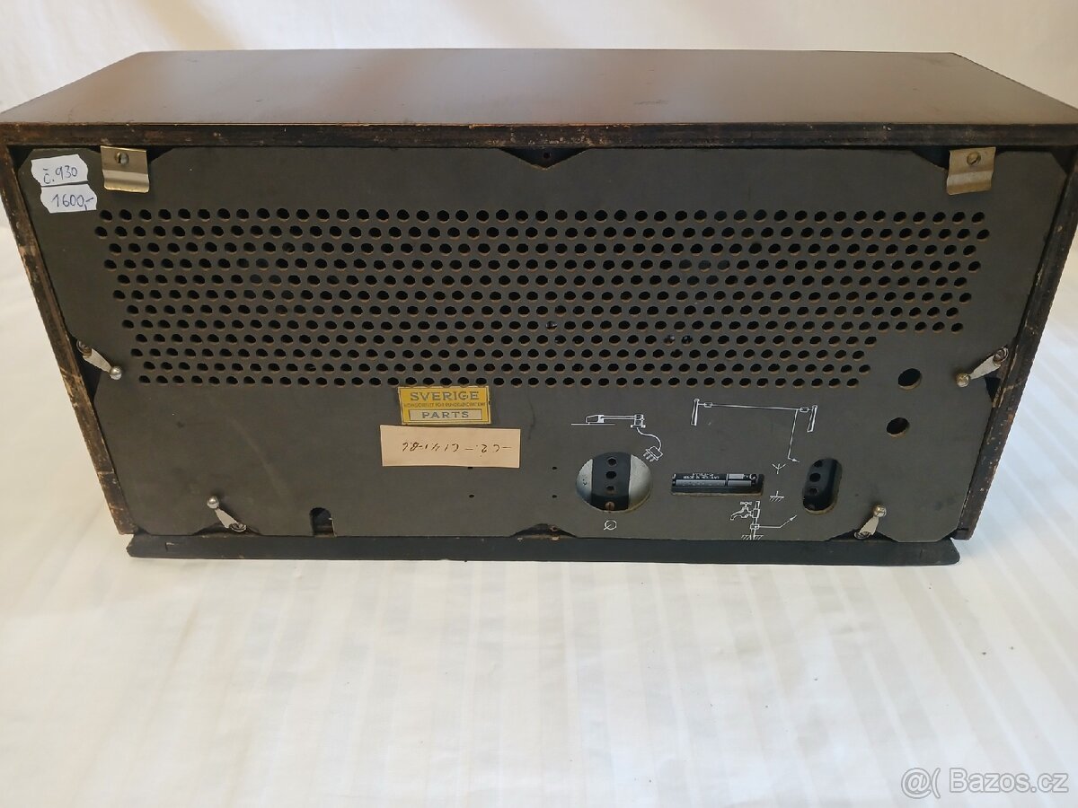 Starožitné radio Philips - 4