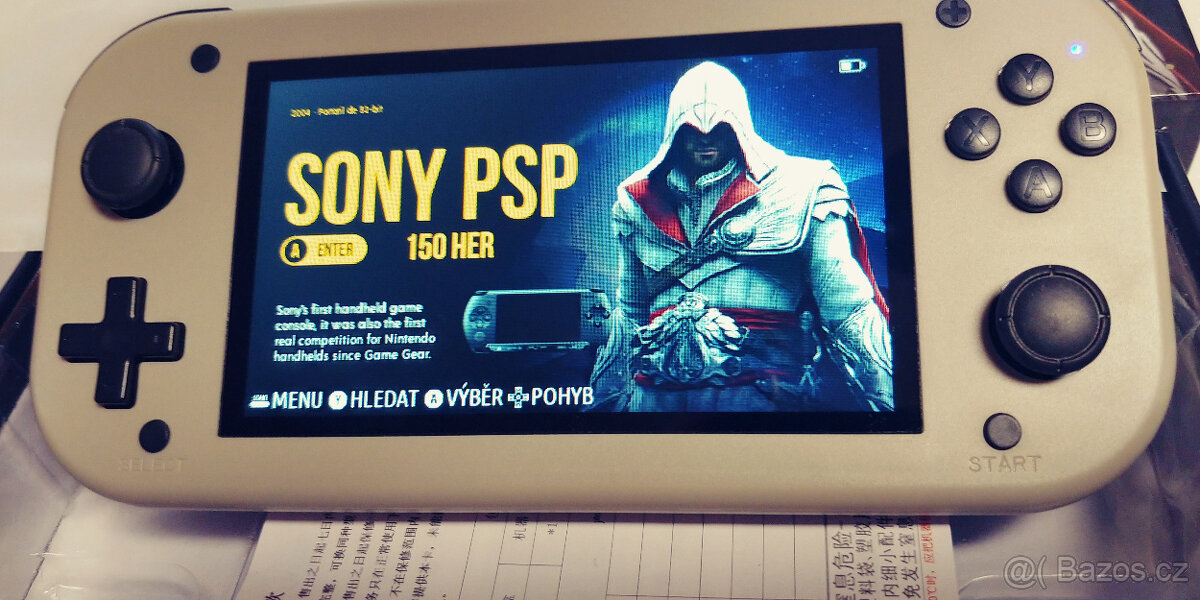 🎮 Retro handheld konzole MI7 – 19 663 her • CZ menu - 4