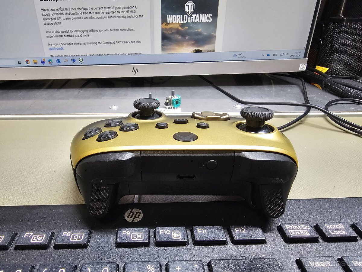 Xbox Controller Gold Shadow SE – Upgrade: Hall Effect - 4