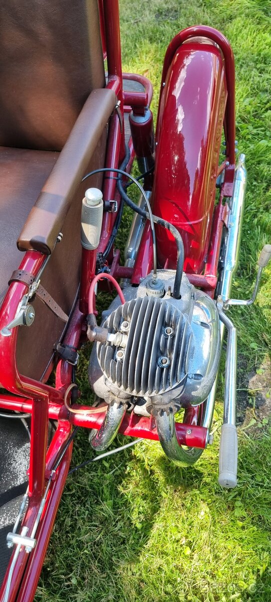 Jawa Orthopedia - invalidní motorová tříkolka - 4