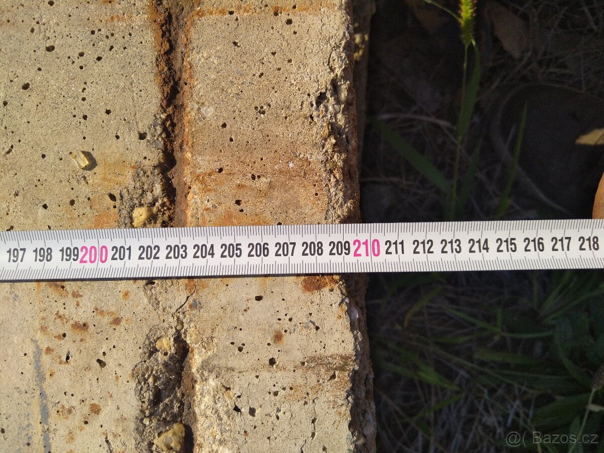 Betonové dílece 210x35x7,5cm 5ks - 4