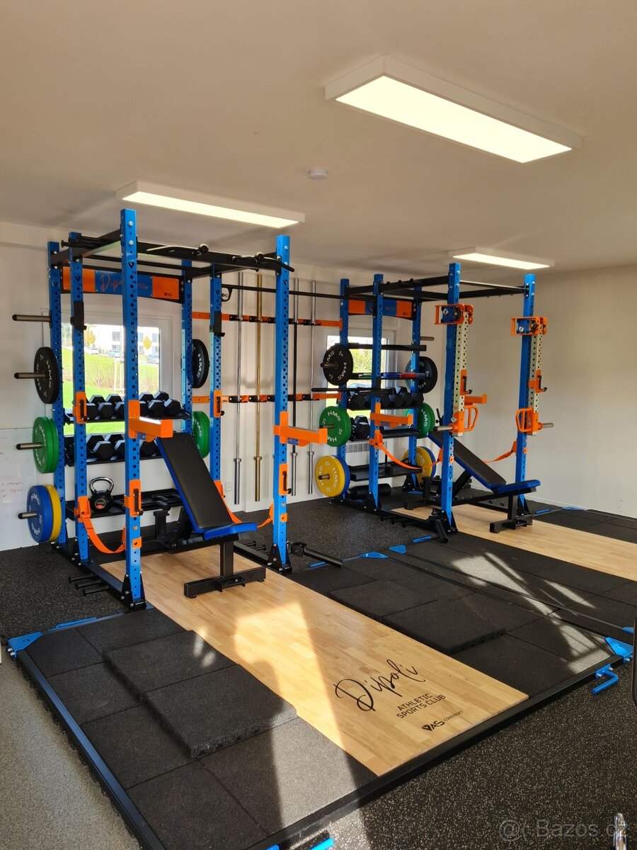 Dřepovací klec - power rack - nový stroj - 4