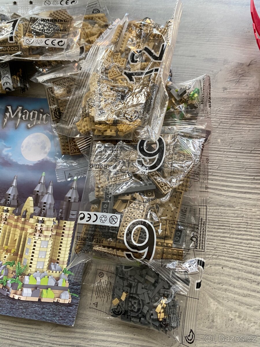 NOVÉ Harry Potter - Bradavice - 3000ks kostek - 4