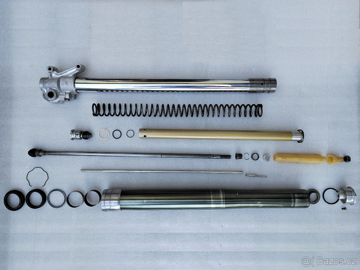 Tlumiče KYB 43 mm + brýle - Yamaha YZ 125/250 (1993-1995) - 4