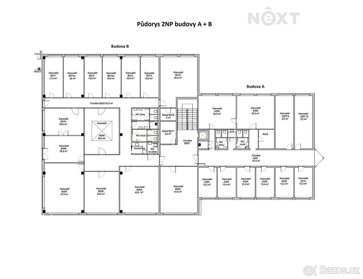 Pronájem komerční Kanceláře, 42㎡ - 4