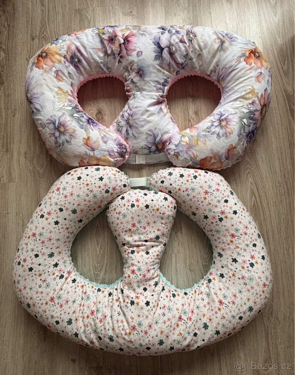 Kojící polštář pro dvojčátka - 4