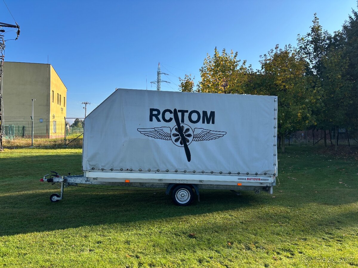 Přívesný vozík brzdený - 4