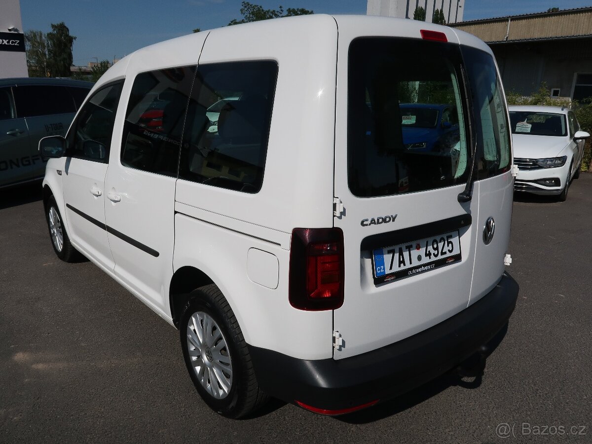 VW Caddy 2.0TDi,75kW,1majČR,tažné,DPH - 4