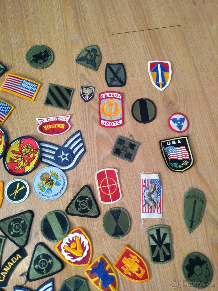 US army nášivky, nášivky - 4