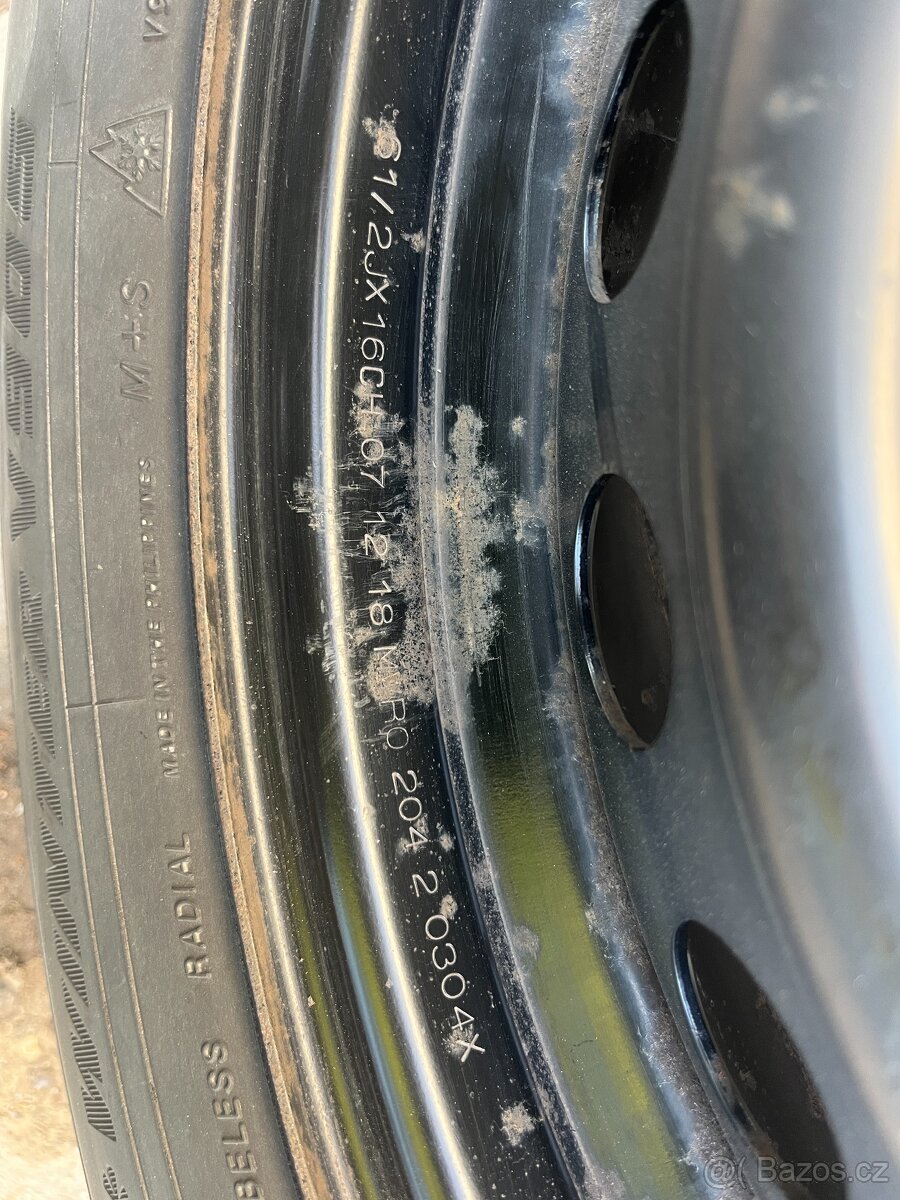 SUZUKI plechová kola 6,5Jx16 - 4
