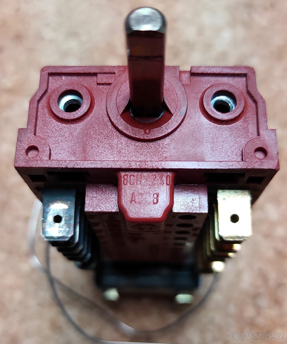 Spínač trouby Mora se spodním i horní spirálou+termostat - 4