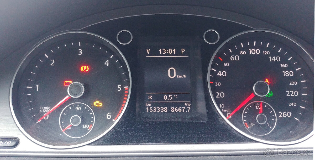 Budíky, tachometr VW Passat B7 - 4