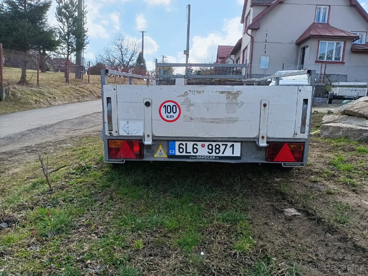 Bržděný přívěs ANSSEMS 2000kg - 4