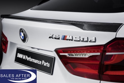 original Mperformance carbon spoiler bmw x6 F16 2014-2019 - 4