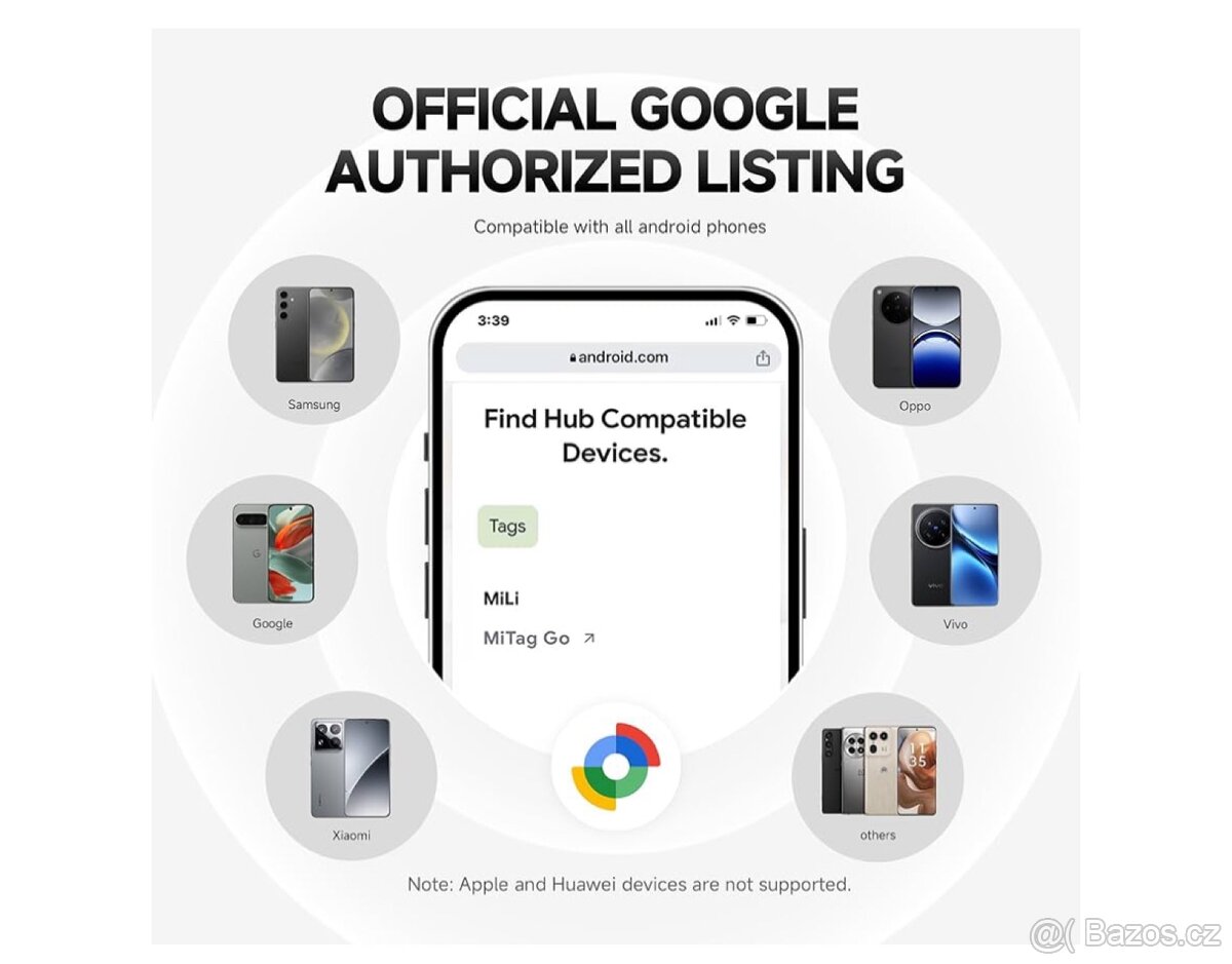 Chytré lokátory MiLi MiTag 4-balení - 4