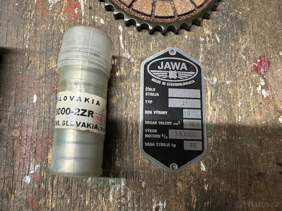 Jawa pionýr - díly - 4