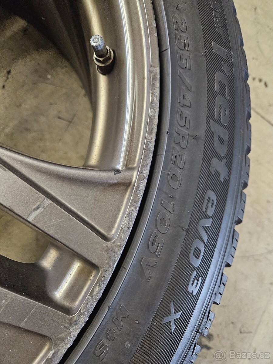 Kompletní kola na AudiQ5 Zimní pneu 255=45R20 - 4