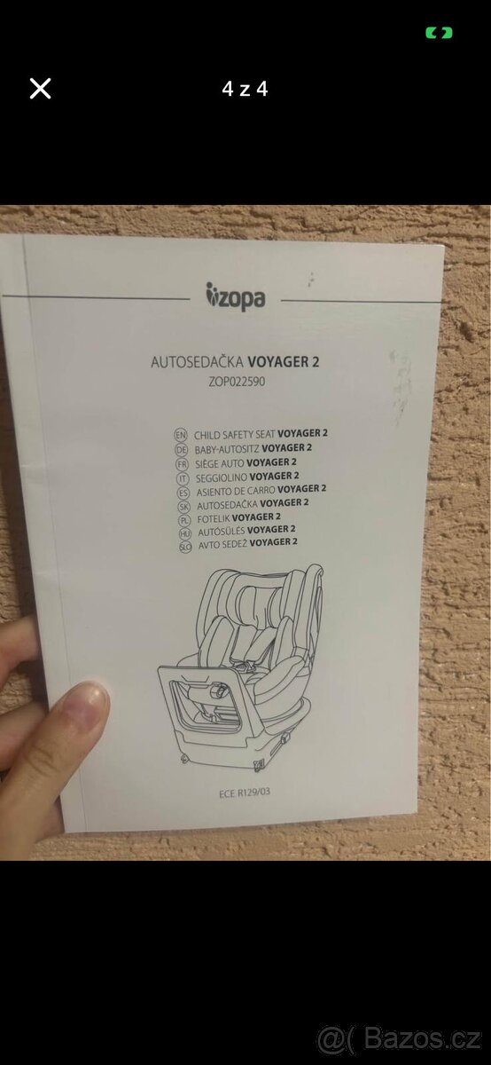 Autosedačka Zopa Voyager 2 - 4