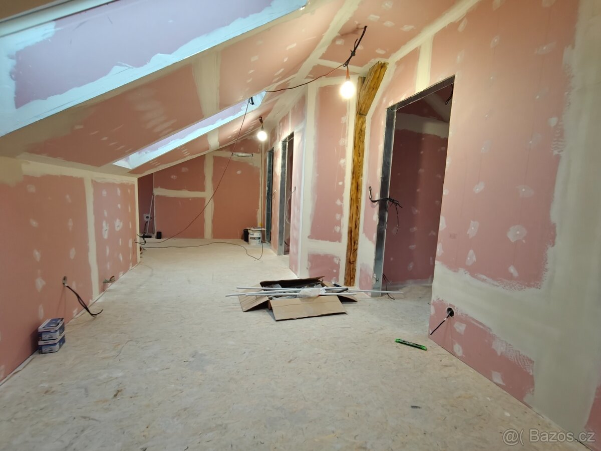 Nové 3 půdní byty k pronájmu. - 4