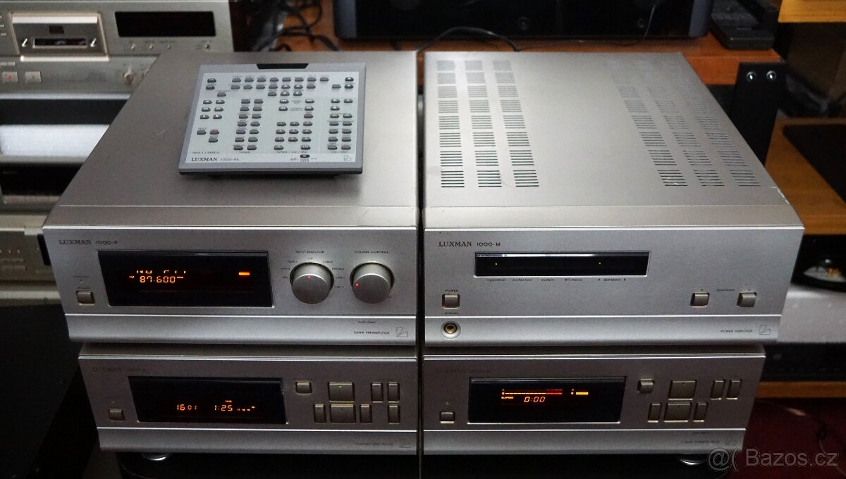 LUXMAN séries 1000 midi - čtyři komponenty plus DO - 4