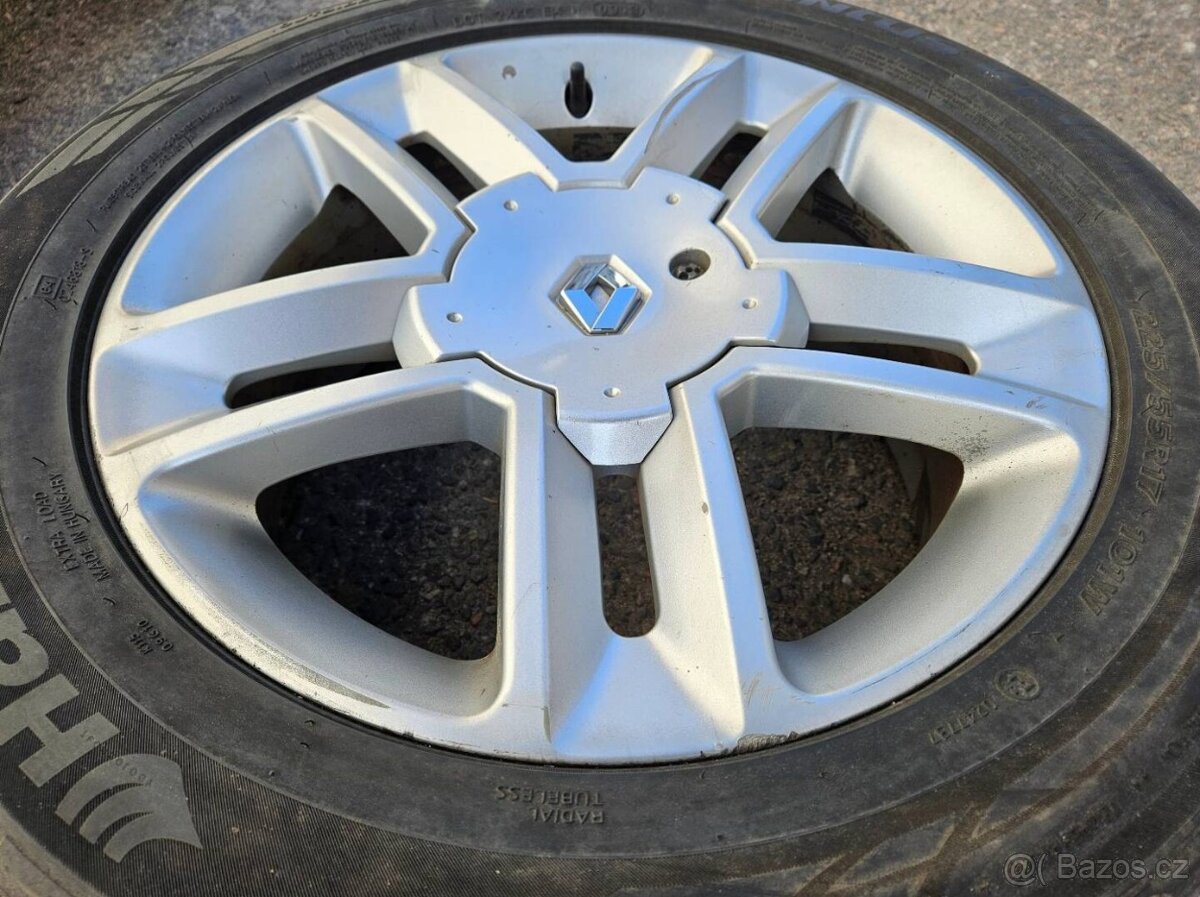 Alu kola originál Renault 17" – 5x108 - 4